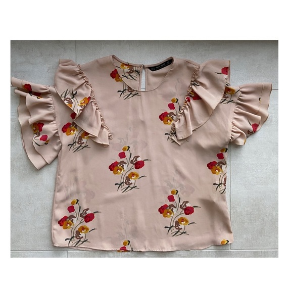 Zara Floral Top - Picture 2 of 5